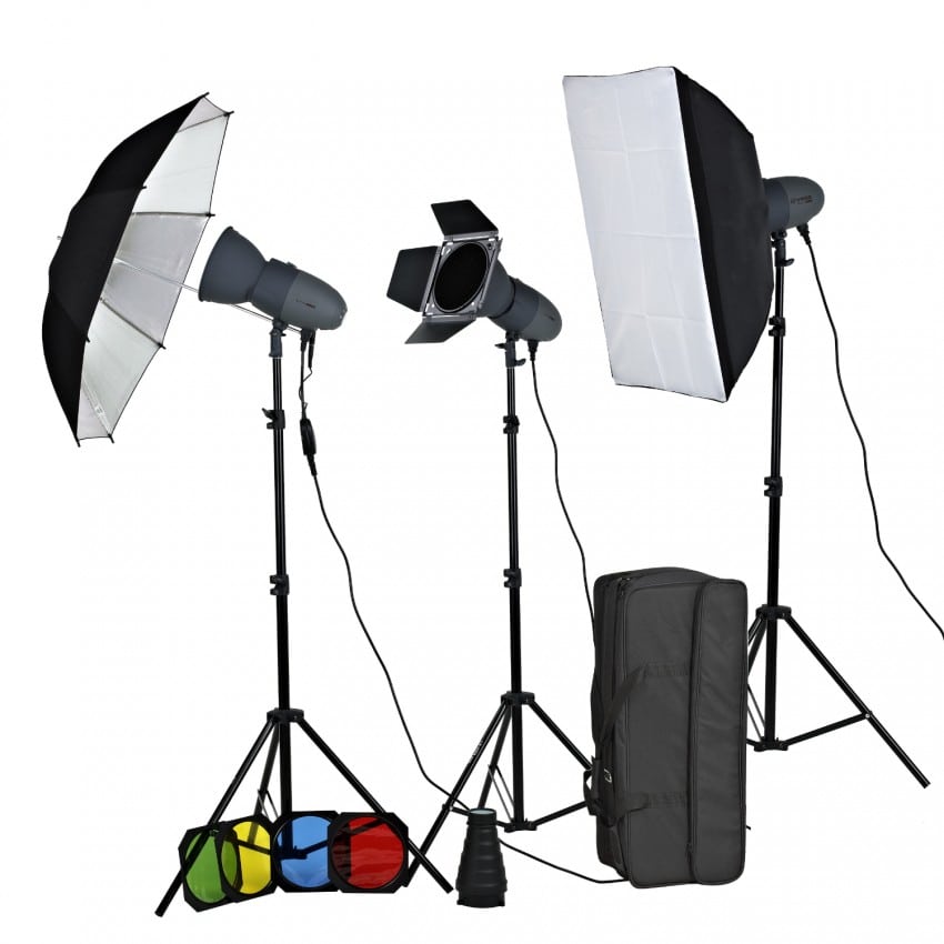 Kit éclairage studio photo VISICO Flashs VL150 PLUS