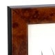 Deknudt cadre dyptique résine couleur loupe bois clair 10x15 vertical