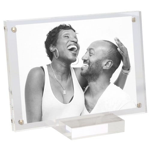 DEKNUDT - Cadre photo S58SC1 - résine - plexi transparent 2x3mm