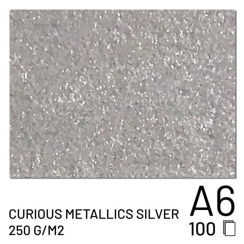 Fuji Papier Curious Metallics Silver 250g A6 (100f.)(70100148101)