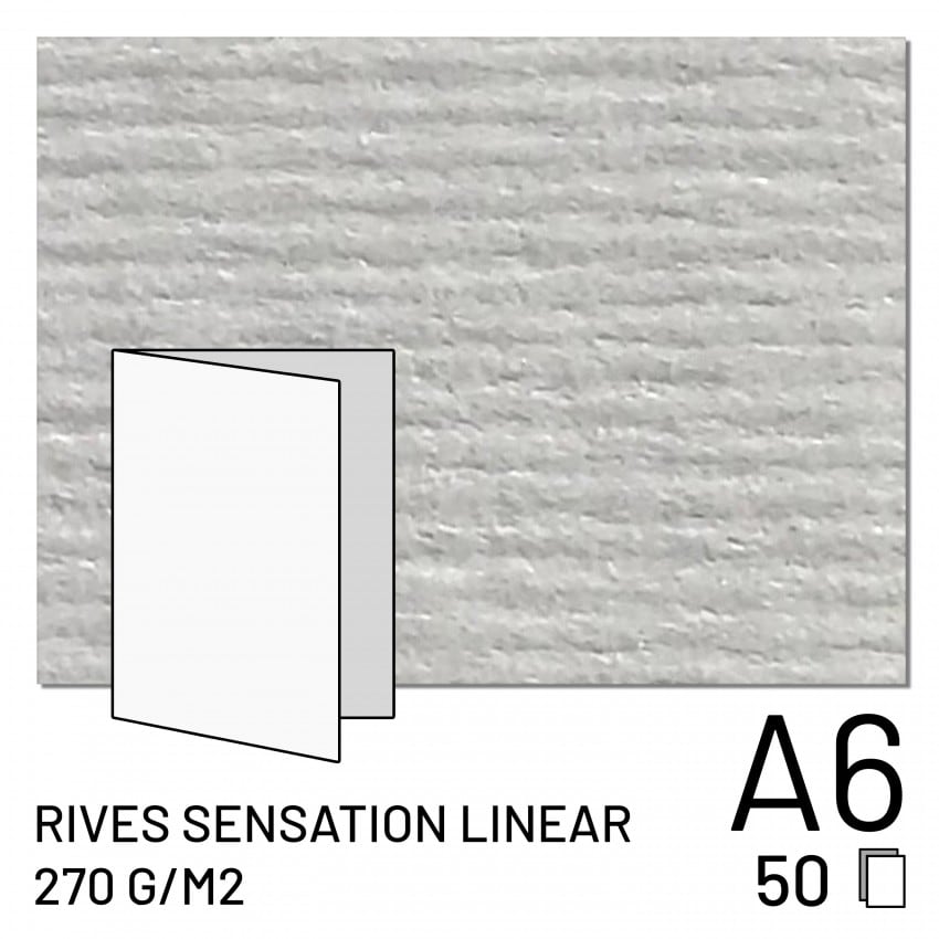 Fuji Papier Rives Sensation Linear 270g A6/2v (50f.)(70100148098) *