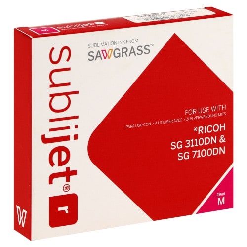 Encre sublimation SAWGRASS Sublijet-R - Magenta 29ml - pour RICOH SG3110/7100DN