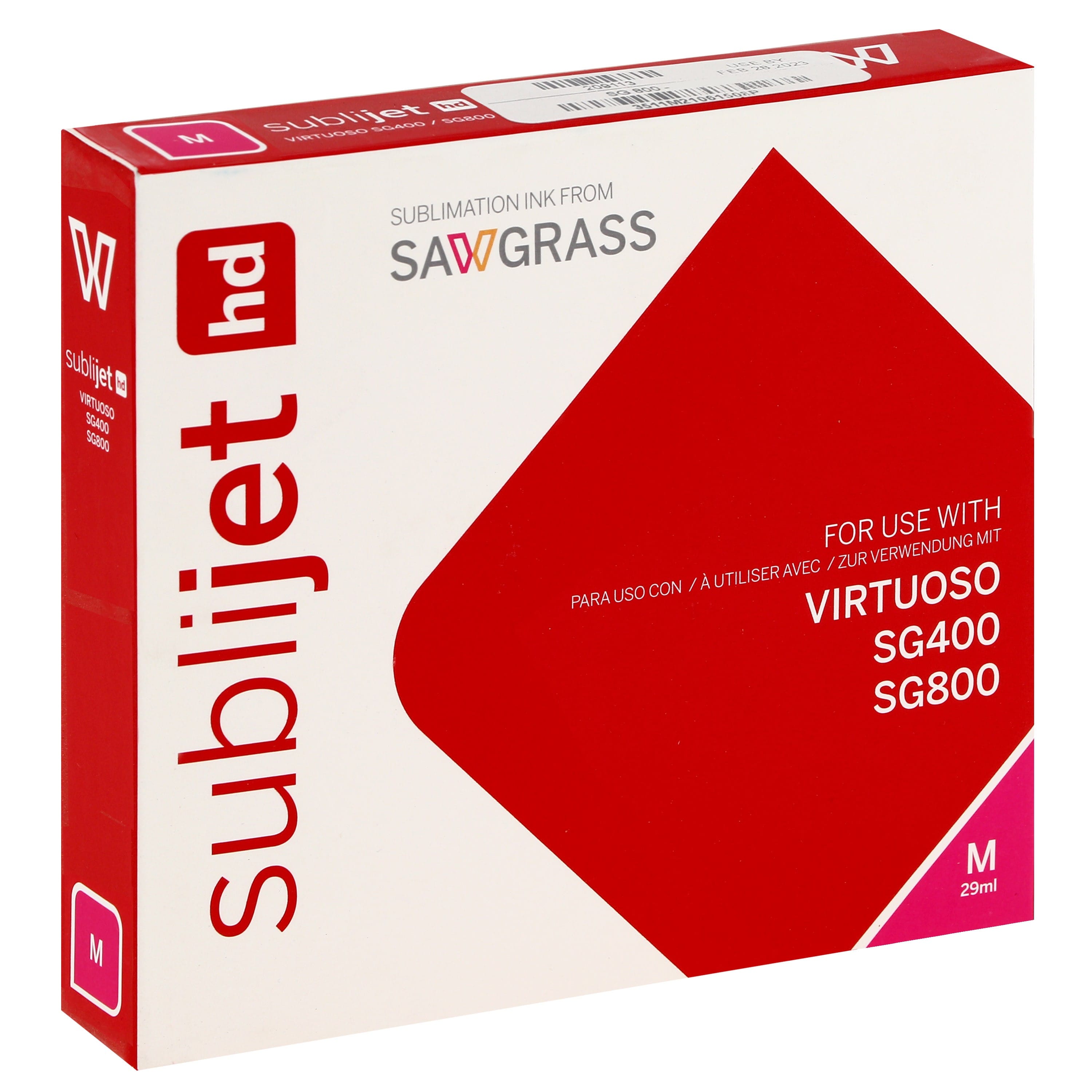 SAWGRASS - Encre sublimation Sublijet - Magenta 29ml - pour Sawgrass SG400 & SG800