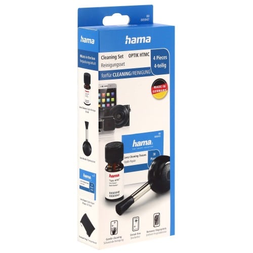 HAMA - Kit de nettoyage Optic HTMC'' - pour objectif - 4 pièces