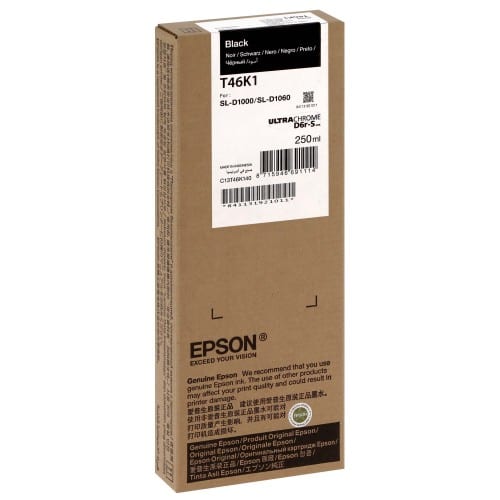 EPSON - Poche d'encre NOIRE pour SL-D1000/1000A - Poche de 250ml (C13T46K140)