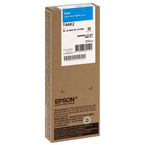 Epson SureLab encre cyan pour SL-D1000/1000A 250ml (C13T46K240)