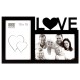 S68NK P2B Love (bois) pour 2 photos 10x15cm