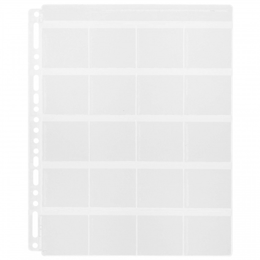 Panodia M56 10 feuillets transparents 20 diapos 5x5cm