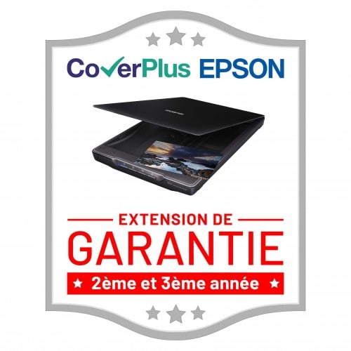 EPSON - Extension de garantie CoverPlus 2ème et 3ème année avec intervention sur site pour scanner Epson V39 (CP03OSSEB232)
