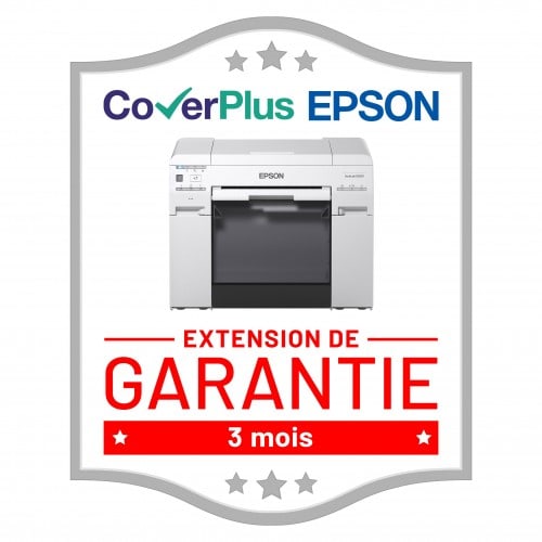 EPSON - Extension de garantie CoverPlus 3 mois pour imprimante jet d'encre SureLab D700/D800/D1000(A) (CPOTFPCVEFS1)