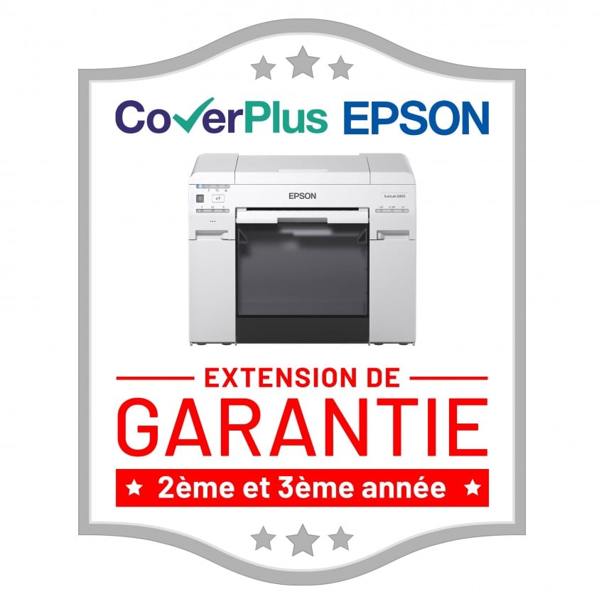 2ème et 3ème année pour Imprimante jet d'encre SureLab D800 (CP03OSSECH75)