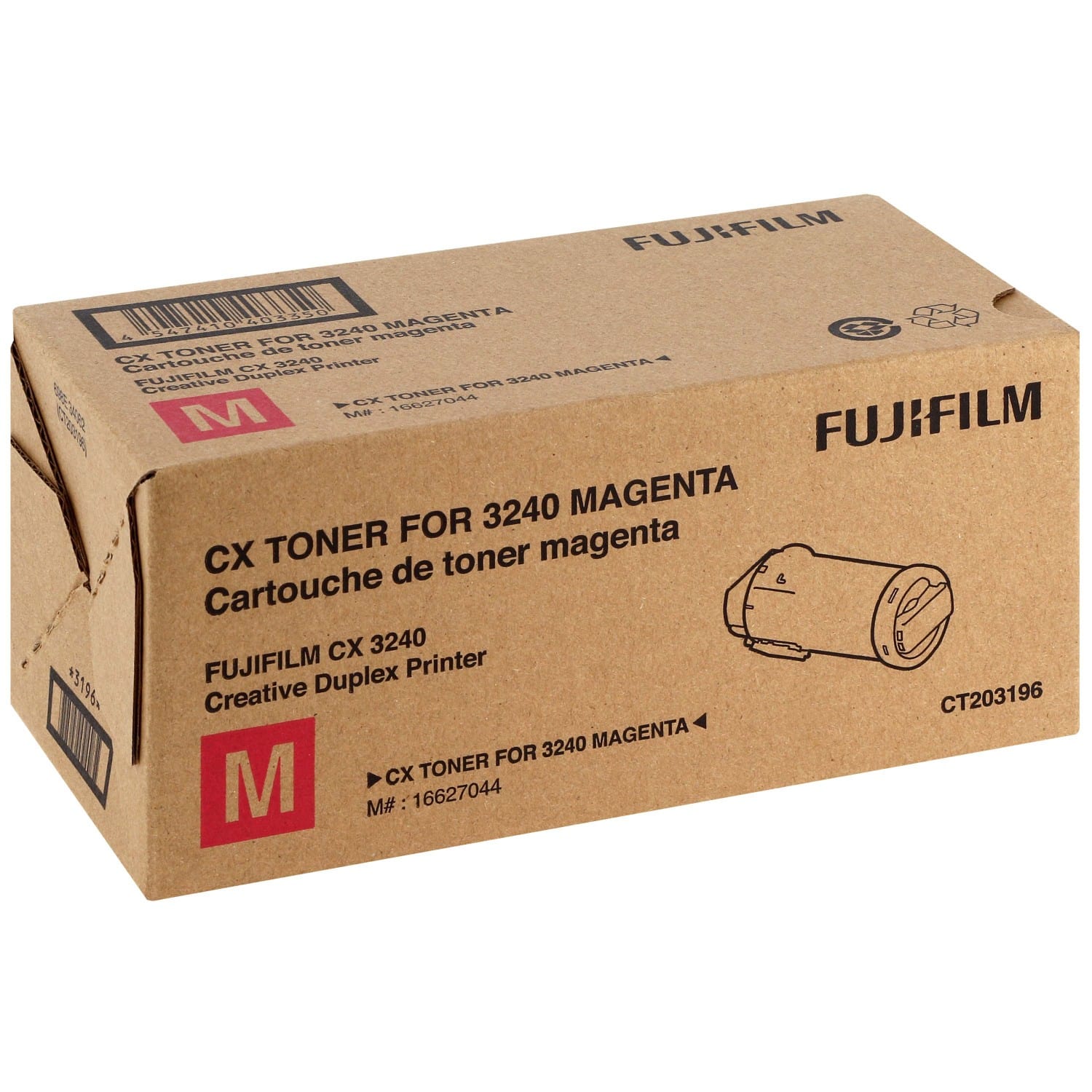 Toner FUJI magenta pour CX 3240 (16627044)