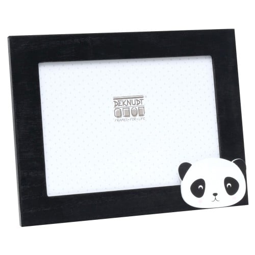 DEKNUDT - Cadre photo bois avec panda - S67UC - pour photo 10x15cm - à l'unité