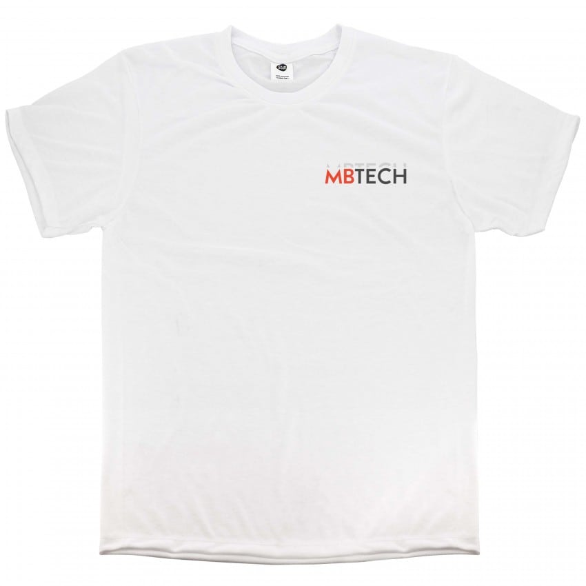 T-shirt TECHNOTAPE adulte H/F - 100% polyester sensation coton - Taille S