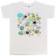 T-shirt TECHNOTAPE enfant  100% polyester sensation coton Taille 10 ans