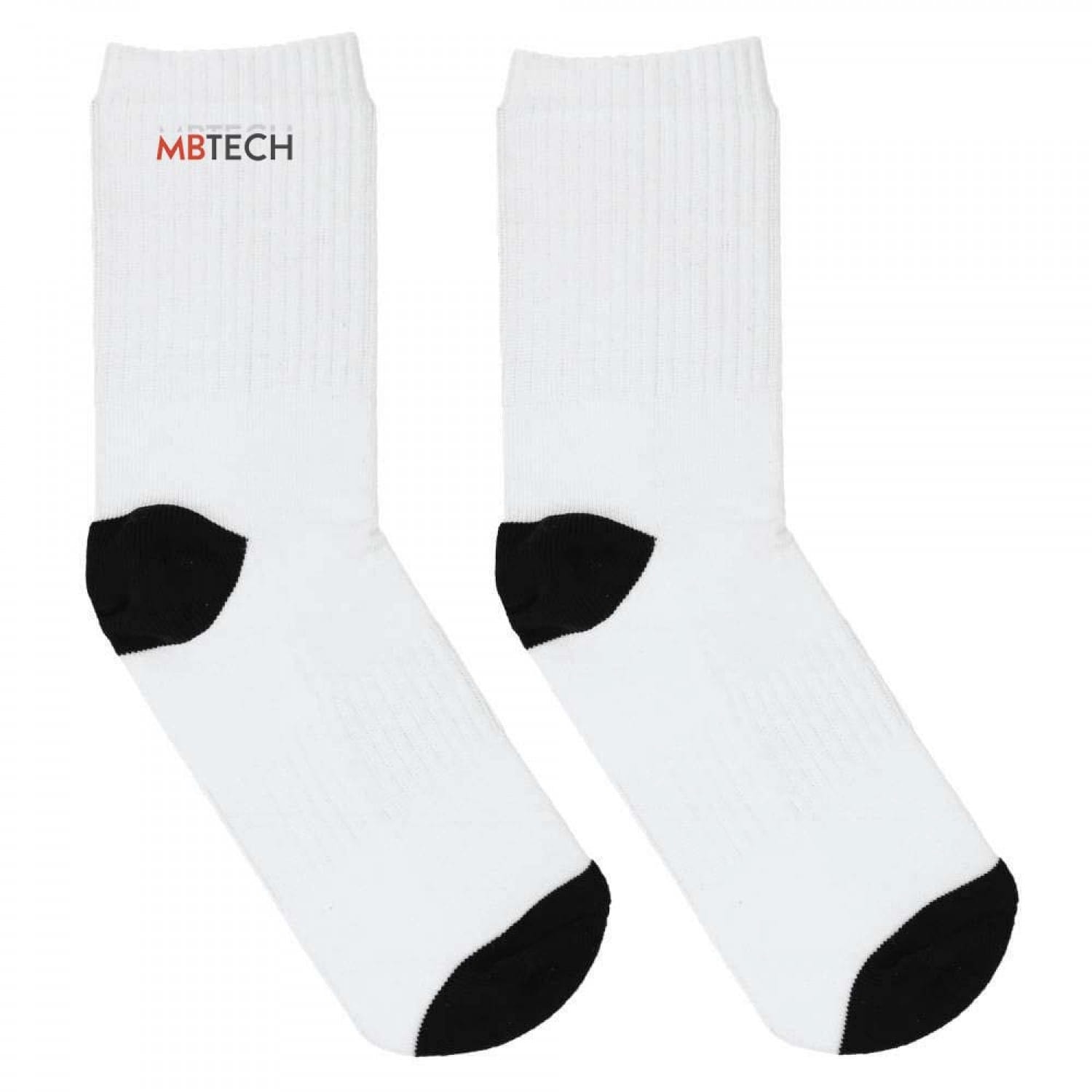 Paire de chaussettes TECHNOTAPE blanches en polyester Taille 42 47