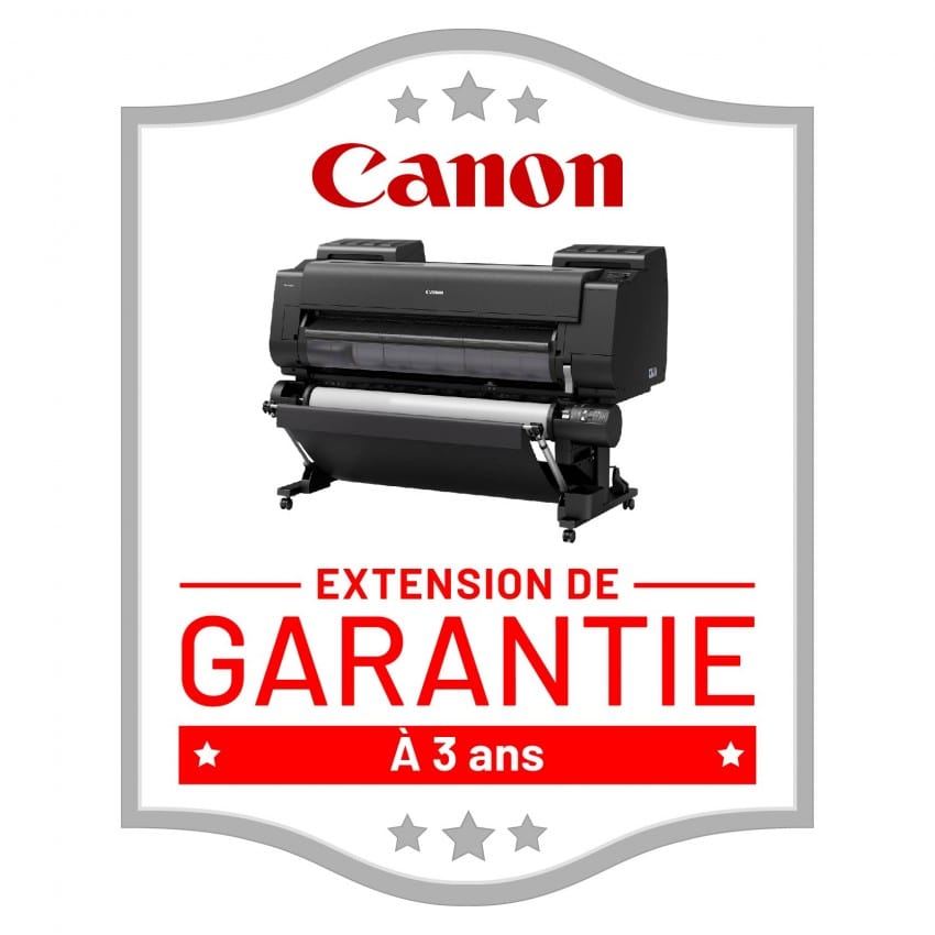 Canon Extension de garantie à 3 ans pour imprimantes PRO 4100/4100S