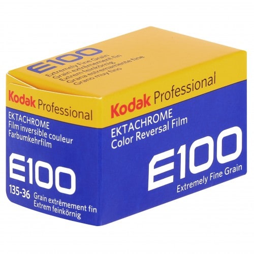 KODAK - Film inversible couleur Ektachrome E100 Format 135 - 36 poses - Vendu par 10