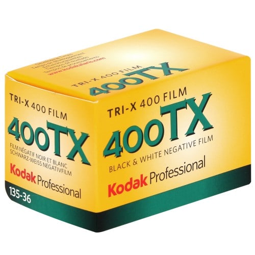 KODAK - Film noir et blanc TRI-X 400 Format 135 - 36 poses - Vendu par 10