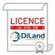 DiLand licence WEB avec logiciel studio basic - 10Gb *