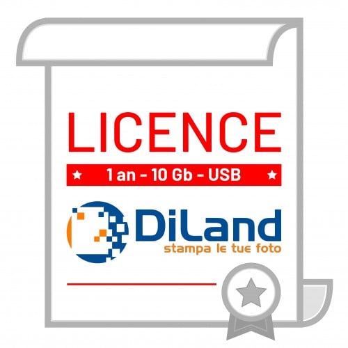 DiLand licence WEB avec logiciel studio basic - 10Gb *