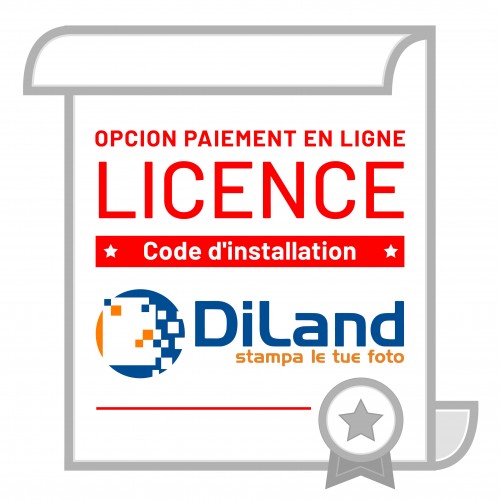 DiLand option payement en ligne pour licence WEB