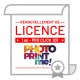Mitsubishi Licence PhotoPrintMe avec CB pour PRO CLICK 120 *