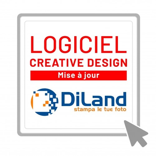 Logiciel DiLand Creative Design (Upgrade du logiciel KIOSK réf. KDL) - Livré sous forme de code d'installation