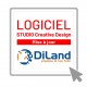 Logiciel DiLand Studio Creative Design (Upgrade du logiciel STUDIO réf. KDLS) - Livré sous forme de code d'installation