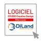 Logiciel DiLand Studio Creative Design (Upgrade du logiciel STUDIO réf. KDLS) - Livré sous forme de code d'installation
