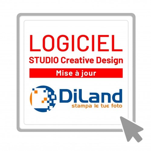 Logiciel DiLand Studio Creative Design (Upgrade du logiciel STUDIO réf. KDLS) - Livré sous forme de code d'installation