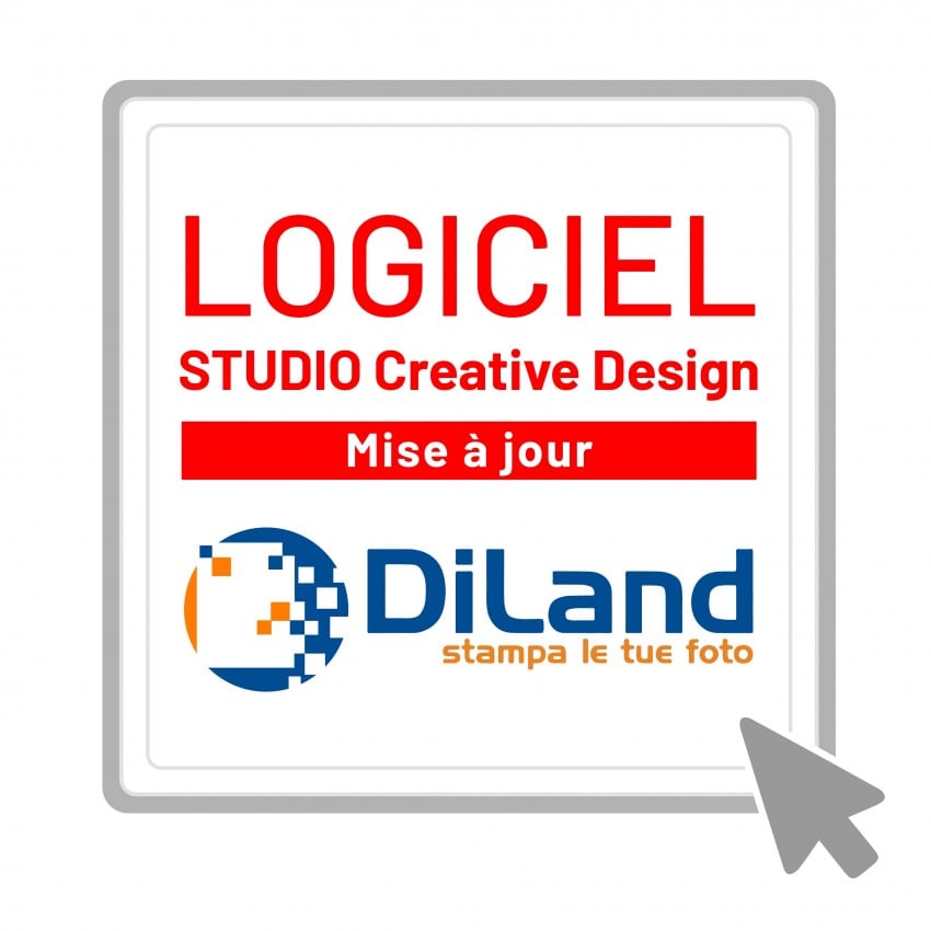 Logiciel DiLand Studio Creative Design (Upgrade du logiciel STUDIO réf. KDLS) - Livré sous forme de code d'installation