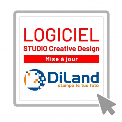 Logiciel Studio Creative Design - Mise à jour du logiciel Diland Studio (KDLS) - Livré sous forme de code d'installation (Windows)