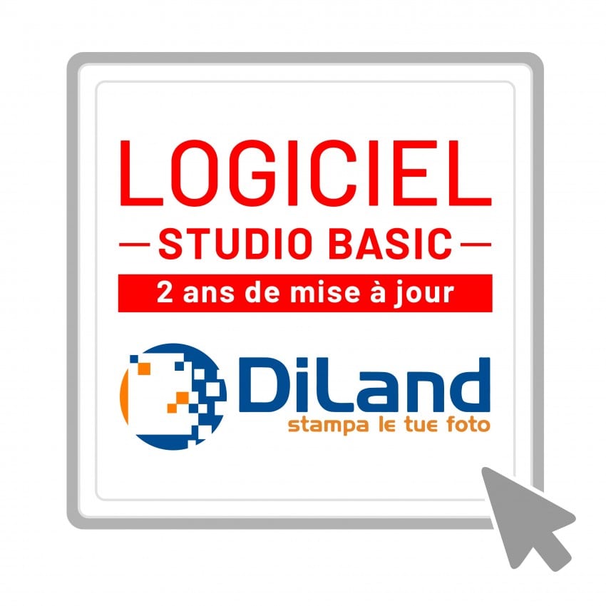 Logiciel DiLand Studio Basic - Contrôleur d'ordres pour kiosks livré avec Dongle USB (Windows)