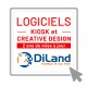 Logiciel DiLand KIOSK + Creative Design - Toutes marques d'imprimantes - Livré avec Dongle USB  (Windows)