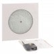 verre ronde 20cm - Aiguilles noires et rouges pour sublimation