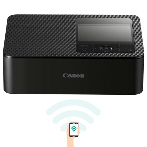CANON - Imprimante thermique Selphy CP1500 noire - Tirages 10x15cm - Écran LCD de 8,9cm - Impression Wifi direct Smartphone