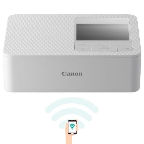 CANON - Imprimante thermique Selphy CP1500 blanche - Tirages 10x15cm - Ecran LCD fixe de 8,9cm - Impression Wifi direct Smartphone