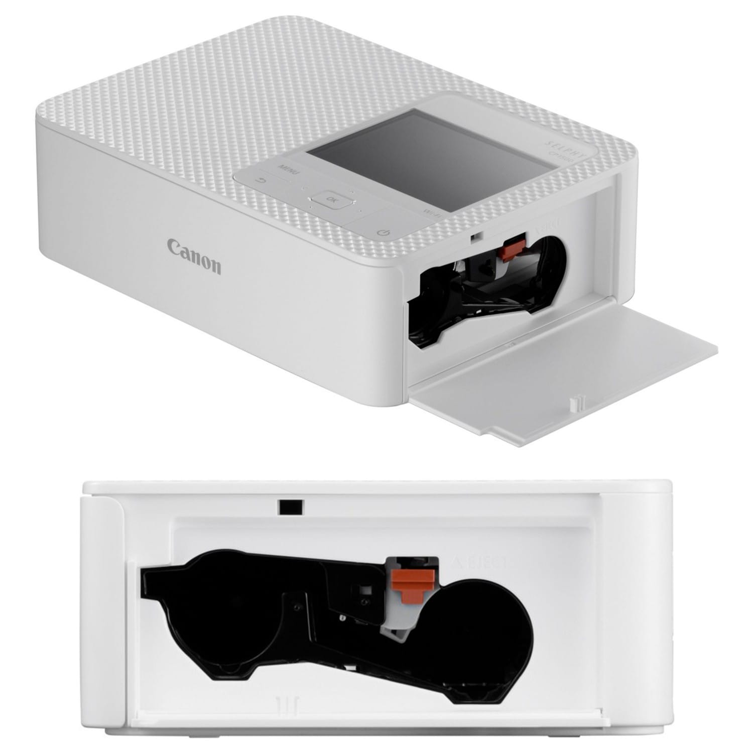 CANON - Imprimante thermique Selphy CP1500 blanche - Tirages 10x15cm -  Ecran LCD fixe de 8,9cm - Impression Wifi direct Smartphone