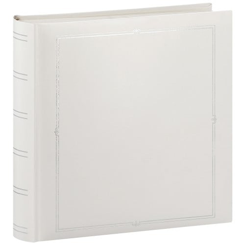 Album photo traditionnel Mariage VENUS - 126 pages blanches + feuillets cristal - 500 photos - Couverture Blanche 30,5x30cm (Reconditionné)