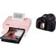 Imprimante thermique CANON Selphy CP1300 rose - Tirages 10x15cm en 47s - Ecran LCD inclinable de 8,1cm - Impression Wi-Fi