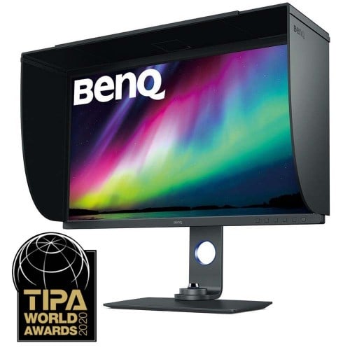 Ecran BenQ LED SW321C Pro IPS 32'' 4K Ultra HD - Livré avec casquette