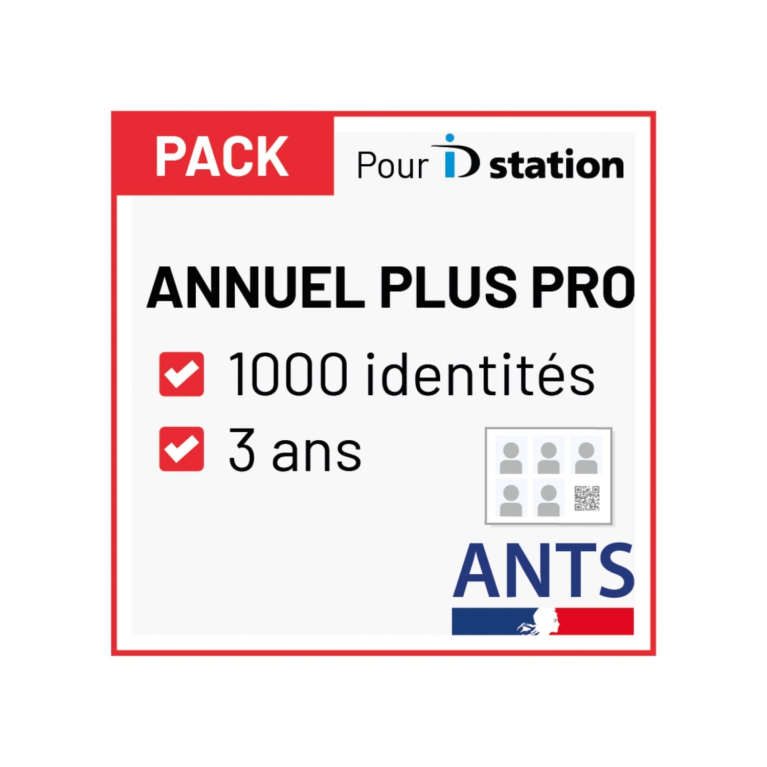 Pack pour ID STATION ID STATION Photomatic 8 (avec tablette