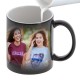 Mug céramique magique MB TECH 330ml (11oz) - Noir mat - L'impression apparaît quand l'eau chaude est versée