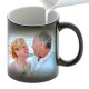 Mug céramique magique MB TECH 330ml (11oz) - Noir brillant - L'impression apparaît quand l'eau chaude est versée.