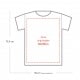 T-shirt TECHNOTAPE adulte H/F - 100% polyester sensation coton - Taille L