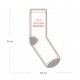 Chaussettes blanche en polyester - Taille 39/42