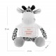 Girafe + T-shirt blanc - Hauteur 23cm