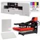 Kit Imprimante SAWGRASS Virtuoso SG1000+Presse Secabo TC5L +papier A3