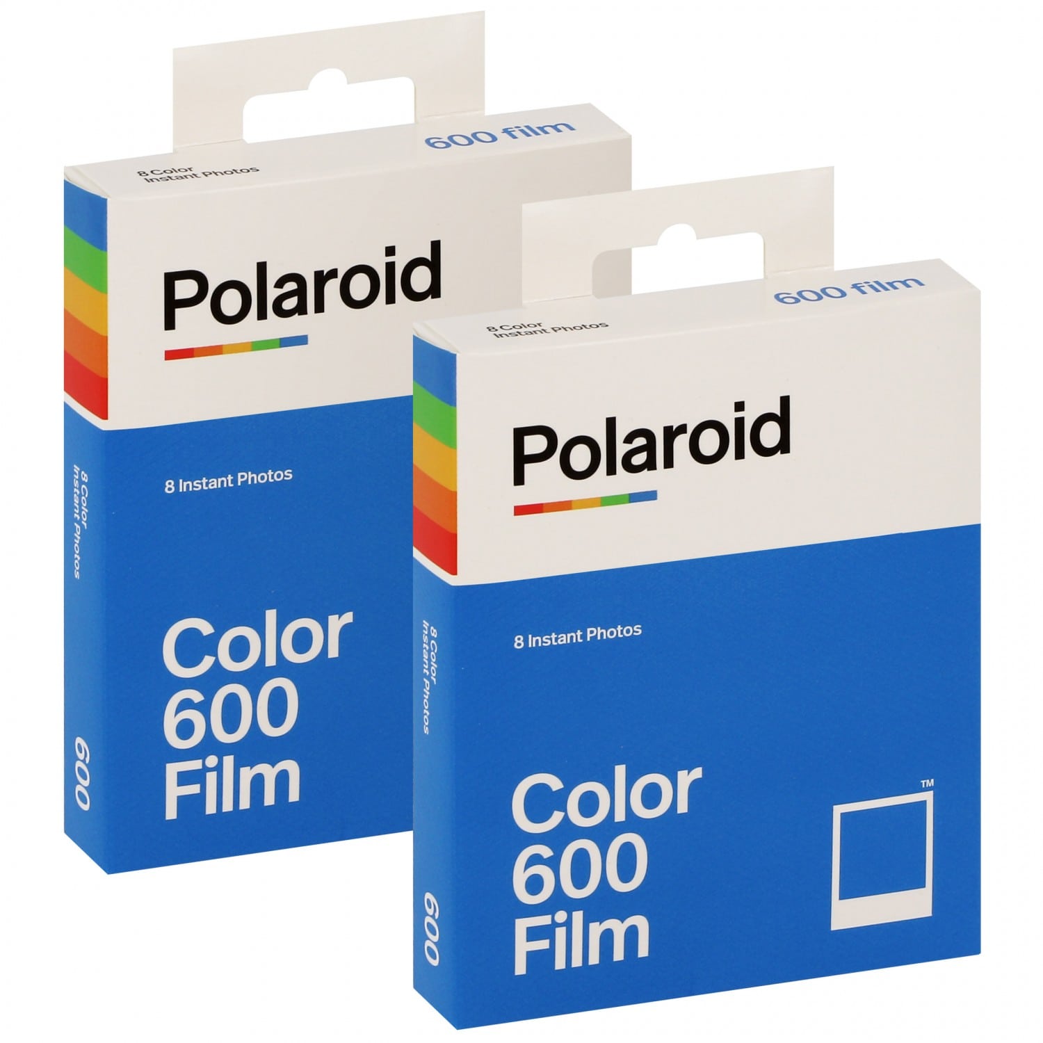 Film instantané POLAROID ORIGINALS pour POLAROID 600/One 600 - 8 photos -  couleur (Pack de 2)